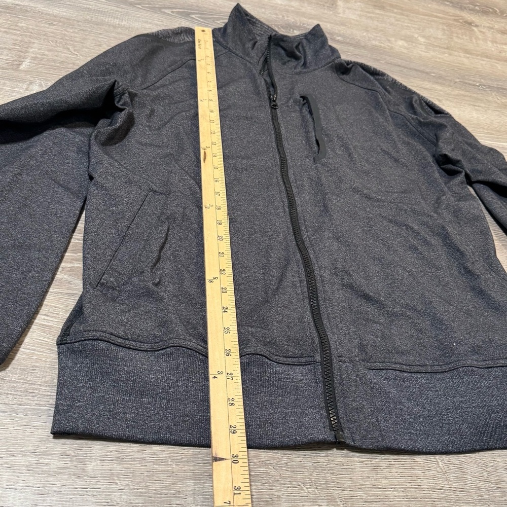 Lululemon Kung Fu Full Zip Jacket gray L/XL - Picture 3 of 4